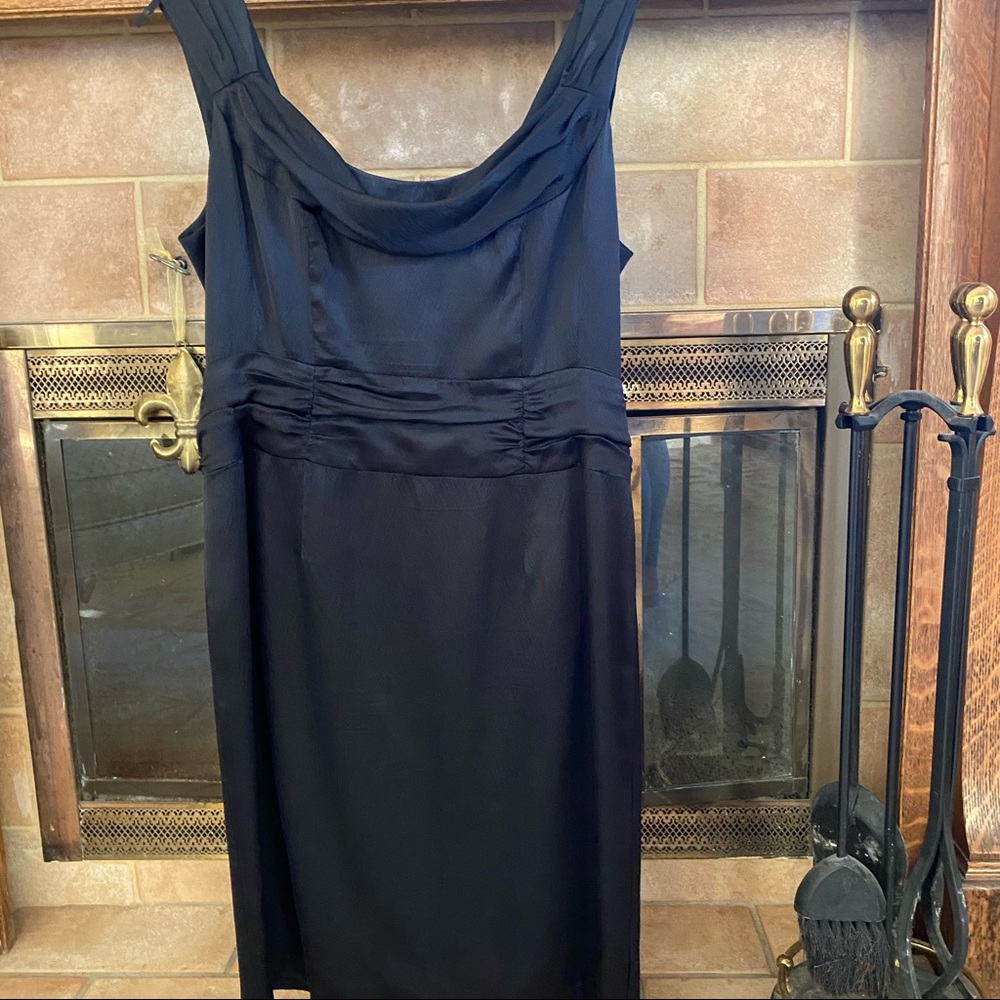 Nanette Lepore Black Dress With Bow Size 10